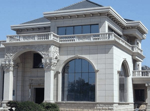 仿石漆秋季施工過程